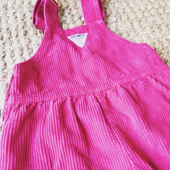 🌸Sold 🌸 vintage oshkosh fuscia corduroy overalls - Picture 10 of 10